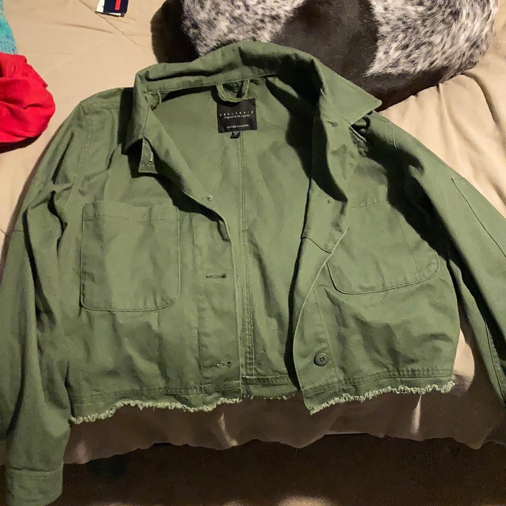 Green jacket